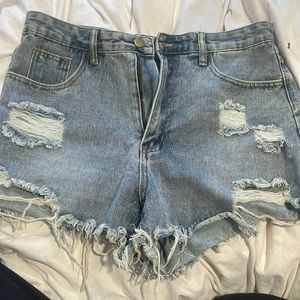 Jean shorts